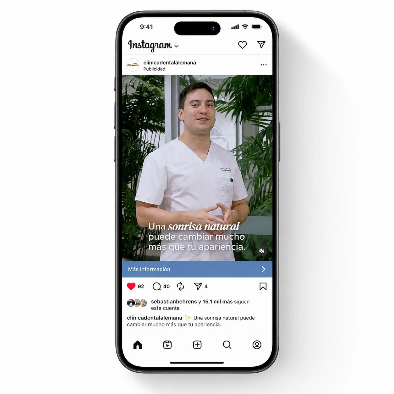 Campañas de pauta digital de Clínica Dental Alemana en ejecución sobre Meta Ads, Google Ads y TikTok Ads